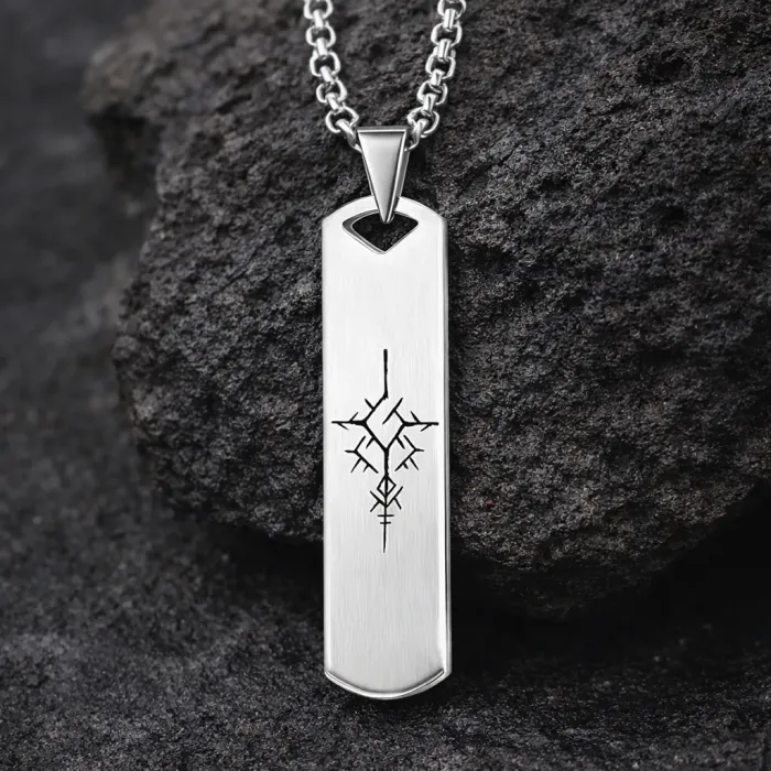 Bindruna zaščite – nordijski runski obesek moči 6759