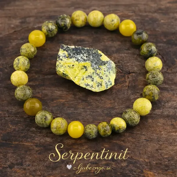 Zapestnica iz serpentina - Notranji Zdravilec  6623