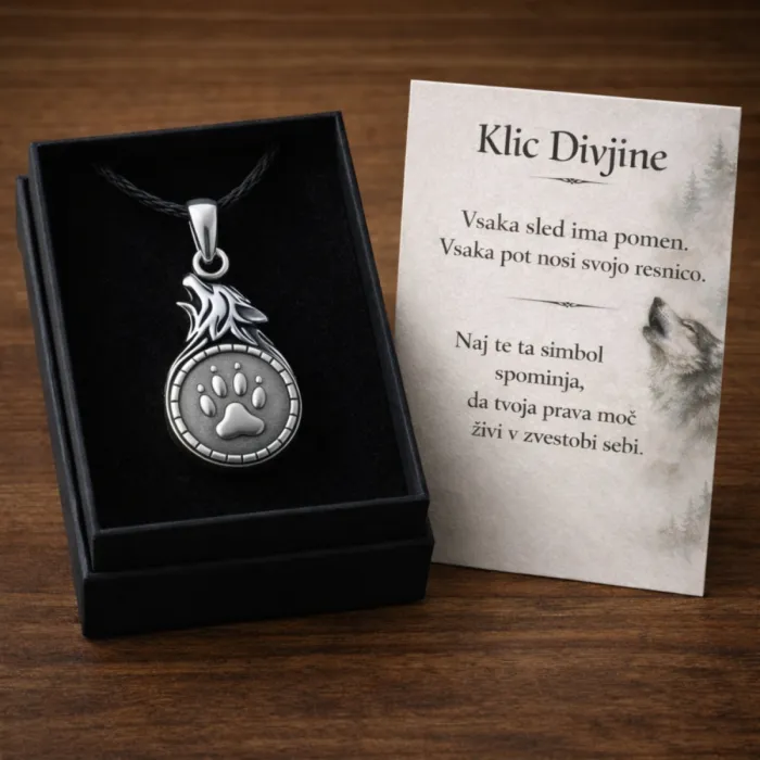 Ogrlica z obeskom - Klic divjine 6485