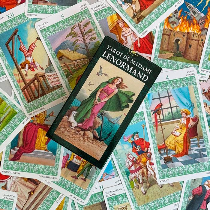 KARTE - Tarot Lenormand – klasični tarot v slogu Lenormand 6077