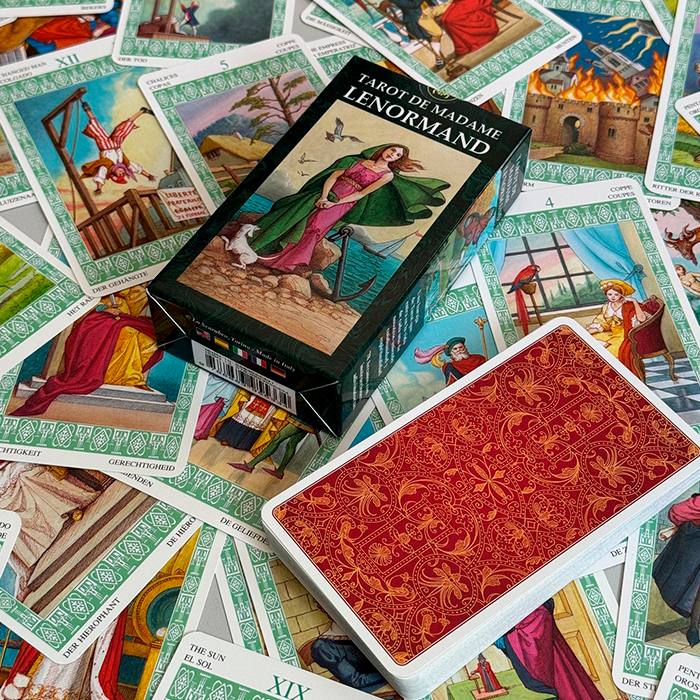 KARTE - Tarot Lenormand – klasični tarot v slogu Lenormand 6076