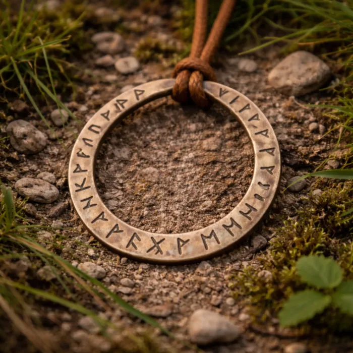 Vikinški runski zaščitni amulet  6813