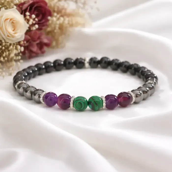 Zapestnica za Umirjenost iz naravnih kristalov 6439